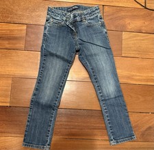 Mini Boden Girls Skinny Jeans Size 6 Y Blue Stretch Denim Excellent Condition