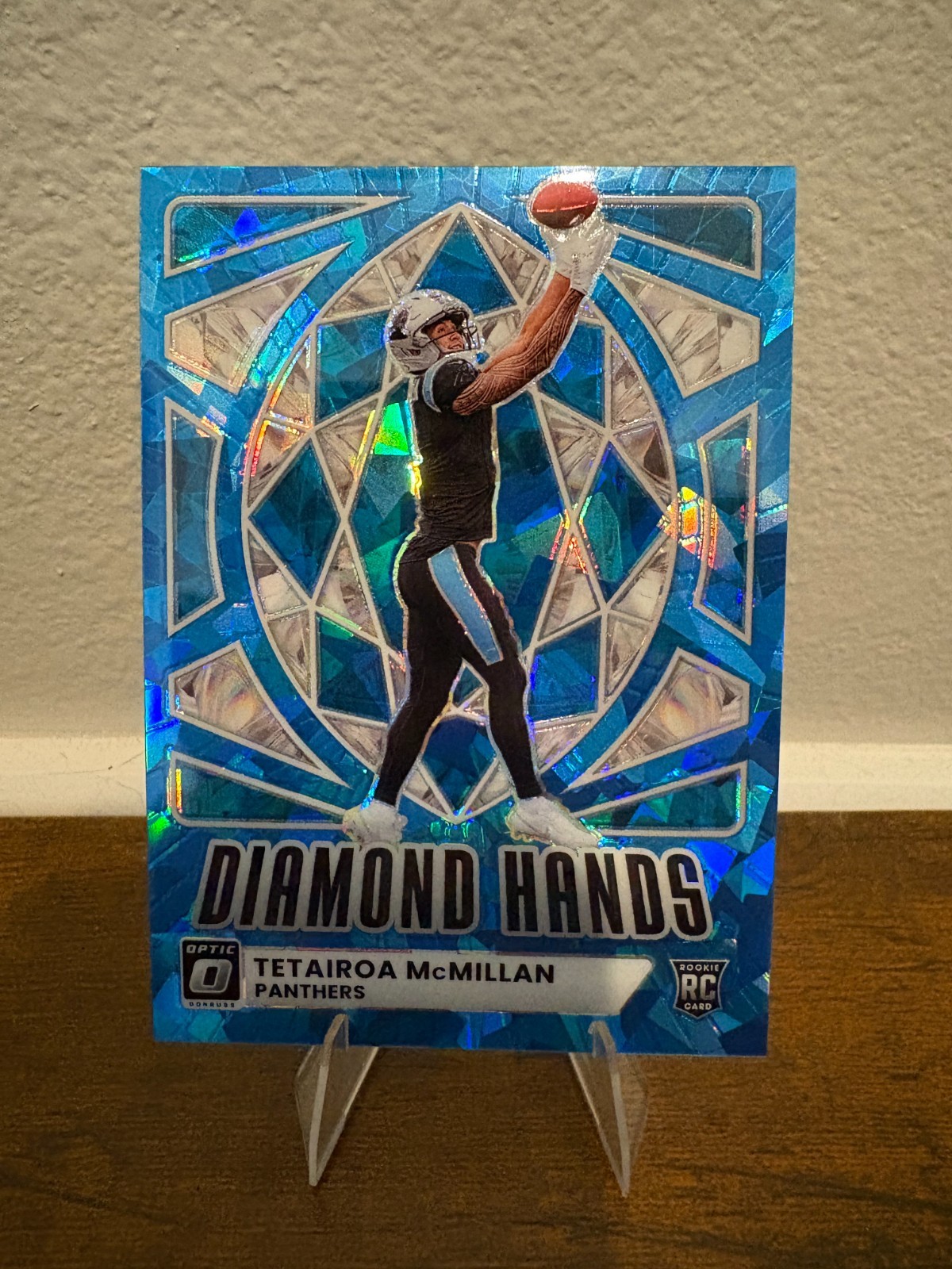 2025 Optic Tetairoa McMillan Diamond Hands Ice /55 COLOR MATCH