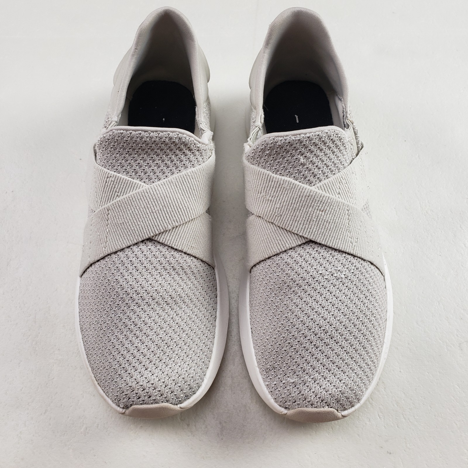 Scarpa Merrell Cloud Cross Knit donna 7 5 grigia slip on passeggio casual sneaker