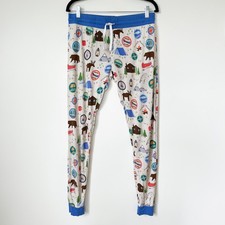Little Sleepies Great Outdoors Bamboo Jogger Pajama Pant Womens Small Camping