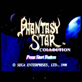 Phantasy Star Collection W/Obi Map Sega Saturn SS Used Game Good NTSC-J Japan JP