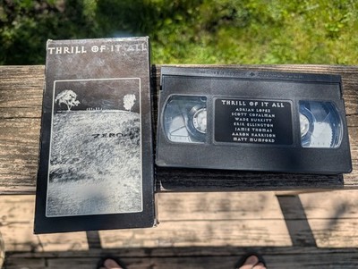 Zero Thrill of It All  and Dying to live VHS Skateboarding 