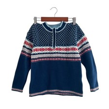 Hanna Andersson Kids Boy Girl Nordic Holidays Sweater Cotton 130 8