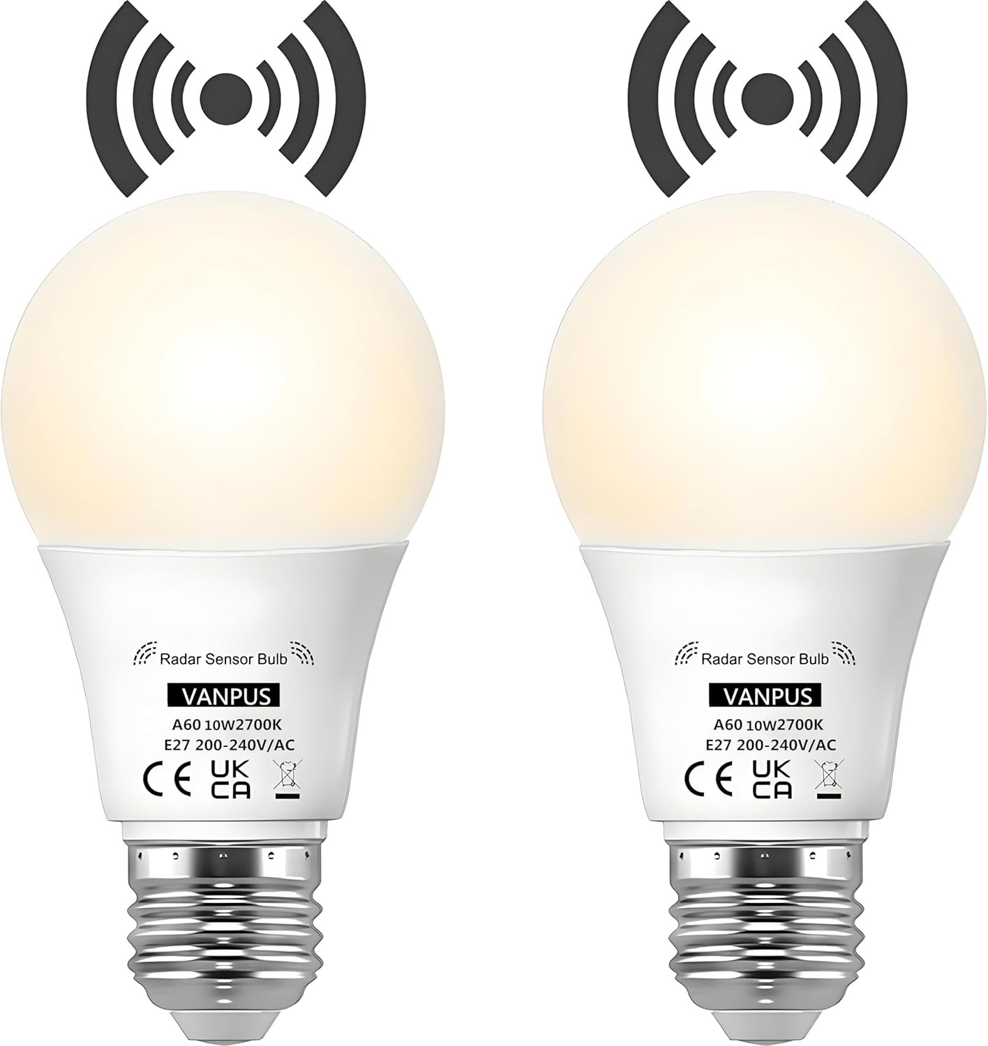 Lampadina LED Radar Ecosostenibile - Auto ON/OFF Risparmio 80%