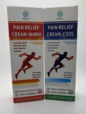 2 Packs x 60g(2oz) Tiger Balm Active Muscle Rub/Gel Non-Greasy Pain Relief Cream