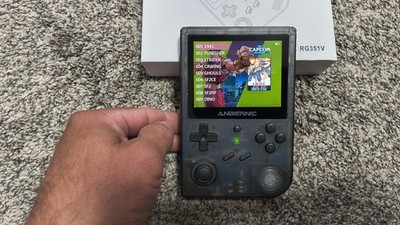 ANBERNIC RG351V HANDHELD CONSOLE loaded with GaMeS!