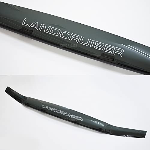 Genuine Toyota Bug Guard/Hood Protector Smoke for the 100 Series Land Cruis 95