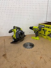 RYOBI ONE+ 18V Cordless 2-Tool Combo Kit Drill/Driver, Circular Saw TOOL ONLY