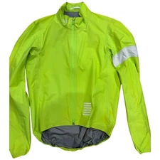 Rapha Pro Team Gore-Tex Rain Jacket M Fluorescent Green Condition