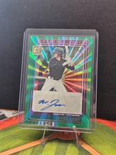2025 Panini Donruss Signature Series Mitch Jebb #SG-MJB Green Laser