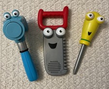 Mattel HANDY MANNY Interactive Talking Tools Set of 3: N1238, Dusty Felipe  Pat
