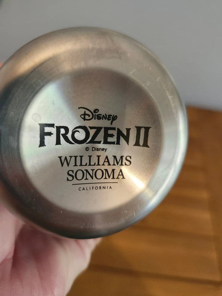 Williams Sonoma Disney Frozen 2 Olaf 17oz Stainless Steel Water Bottle with cap - Image 2 of 4