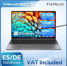 Teclast F16 Pro  15.6 Pollici 16gb RAM 512gb SSD,CPU Intel N95 ,3800mwh