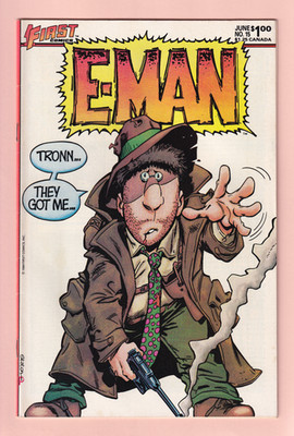 E-Man #15 : NM : ''Fat Man's Fury!'' : First Comics