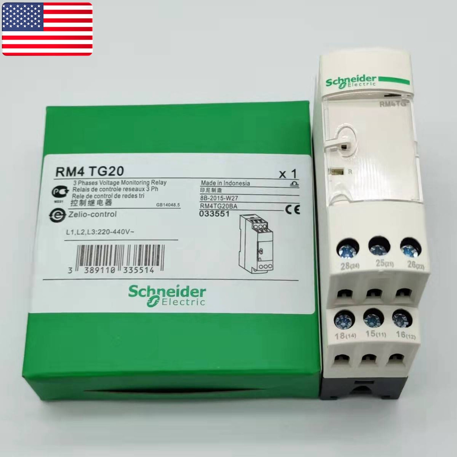 Rm4 Module IPC New Schneider RM4TG20 RM4 TG20 Telemecanique Relay - US Stock | eBay