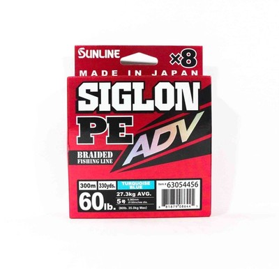 Sunline P.E Line X8 Siglon Advance 300M P.E 5 60LB Blue (6445)