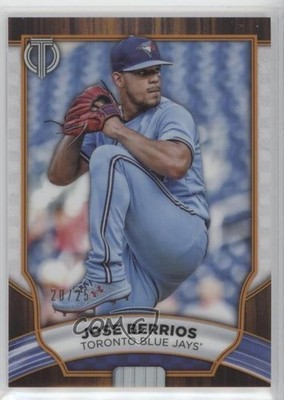 2022 Topps Tribute Orange 20/25 Jose Berrios #25 8xz