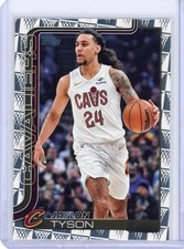 JAYLON TYSON 2025-26 TOPPS BASKETBALL SEASON TIP-OFF #86 CLEVELAND CAVALIERS