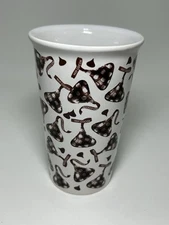 Hershey's Kisses Hot Cocoa Coffee Tea Mug Tumbler Ceramic by Galerie
