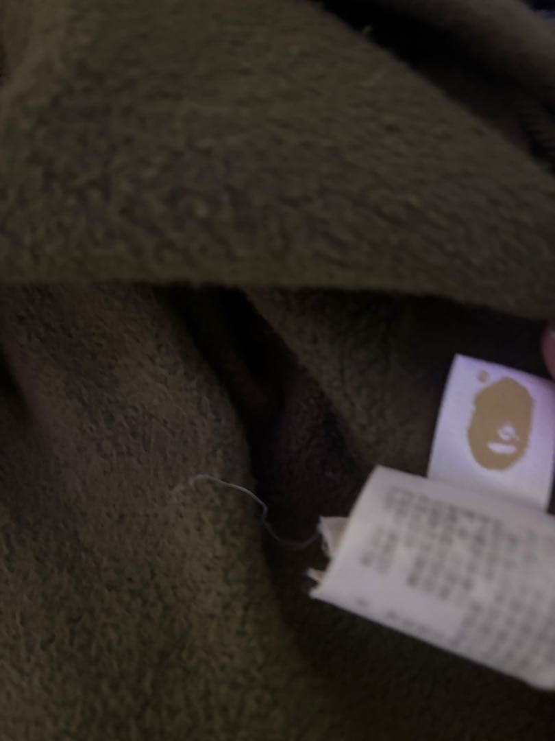 A Bathing Ape Shark Camouflage Jogger Pants Green S BA0226237 thumbnail 3