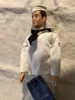 Vintage 1962  Mattel Ken Brown  Hair dressed in Orig In the Navy #796 Minty Ken