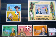 0117**** 6***   6 Stück  Briefmarken : Repubique de Cote d Ivoire