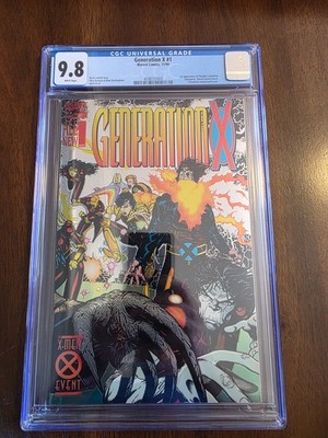 Generation X #1 Vol. 1 (1994) Marvel Comics Chromium cover CGC 9.8