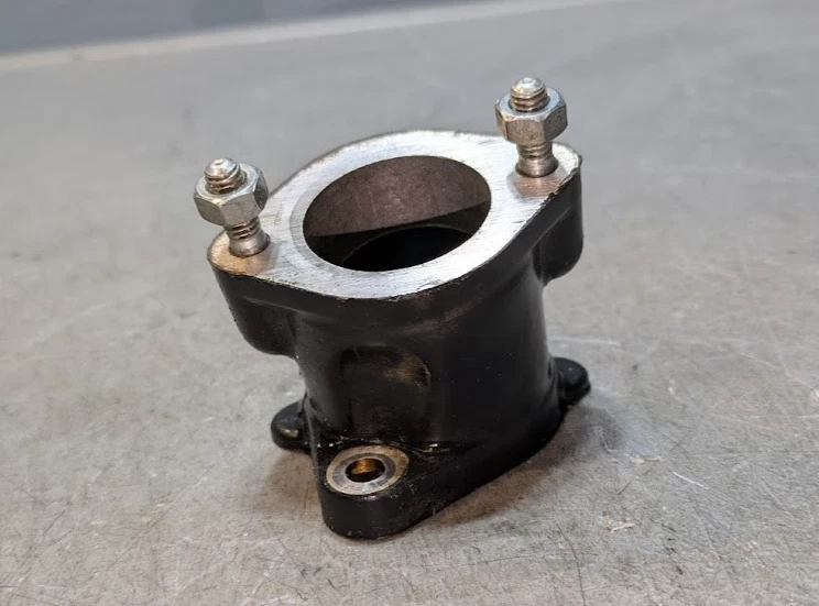Colector de admisión Honda XR200R carburador junta de arranque aislante OEM 1986-2002 Foto 2 de 3