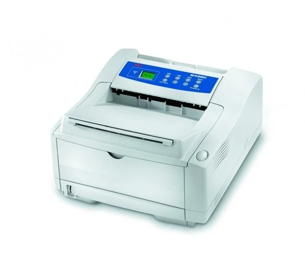 OKI B4350 USB PARALLEL FAST 22PPM COMPACT DESKTOP A4 MONO LASER PRINTER 01145301 - Image 2 of 4