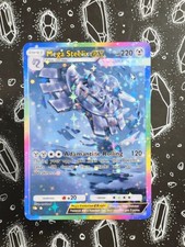 🎨 Handgemacht: Steelix / Stahlos | Custom Fan Karte | Stars Holo Design