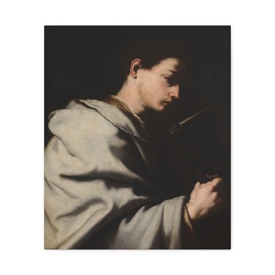 Ribera, Jusepe de, lo Spagnoletto - Saint Matthias - Canvas Wall Art