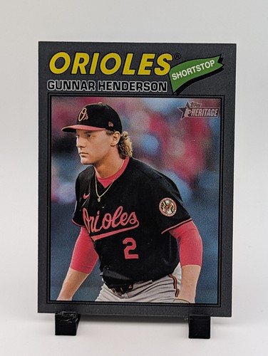 2026 Topps Heritage #287 Gunnar Henderson | Baseball Card