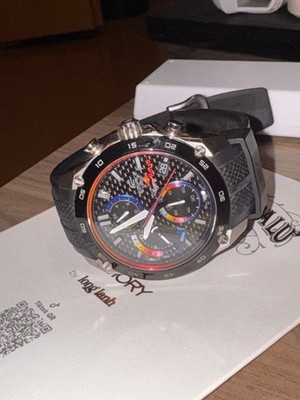 CASIO EDIFICE Scuderia Toro Rosso Black Dial Mens Watch