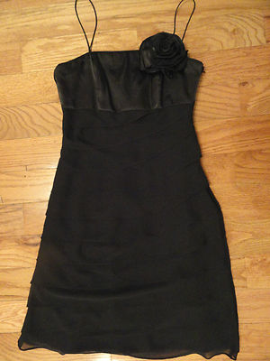 WHITE HOUSE BLACK MARKET HOMECOMING HOLIDAY SPECIAL OCCASION BLACK DRESS SZ  0 | eBay