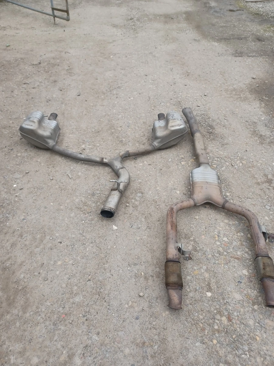 MERCEDES E-CLASS W213 E43 AMG 2018 AMG EXHAUST BACK BOX MUFFLER
