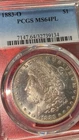 1883-O Morgan Dollar $1 PCGS MS64PL - Proof Like