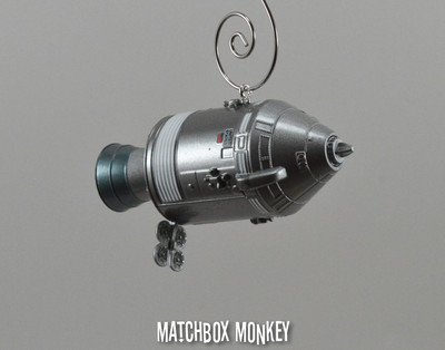 NASA 1969 Apollo 11 Command Service Module CSM Christmas Ornament