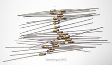 25 Pcs - 1/4 Watt - 5 - Carbon Comp Resistors / 6.8 Ohm
