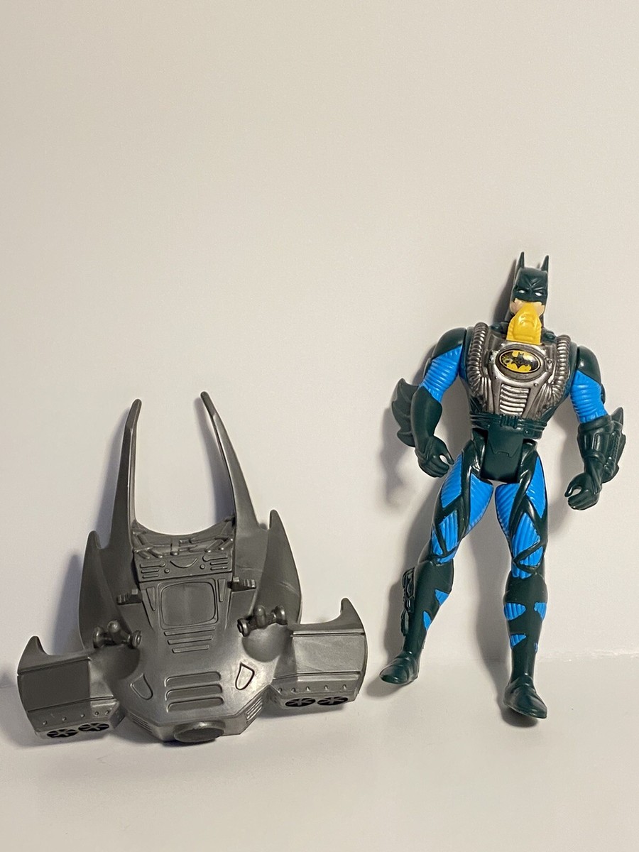Lot de figurine Batman Forever Batwing Batplane kenner vehicule vintage figure