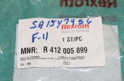Bosch Rexroth R 412 005 899 Pneumatic Valve manifold 6 port block hamac NEW