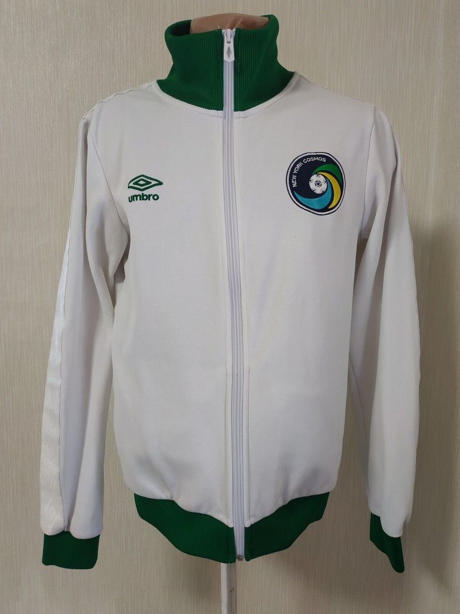 New York Cosmos football jersey Umbro jacket size S