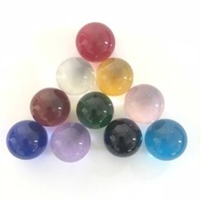 3pcs red/black/purple/Pink color 12mm diameter crystal glass beads solid ball