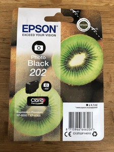 epson 202 black ink