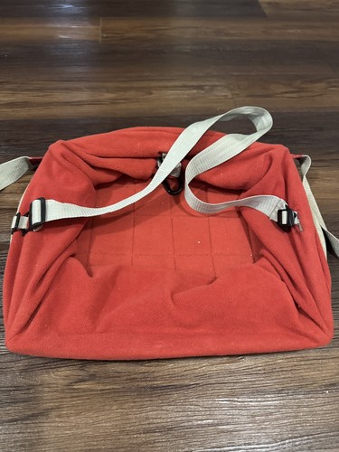 Kurgo Skybox Dog Pet Car Seat Pet Booster Red/Brown