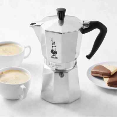 Bialetti Moka Express Stovetop Espresso Maker Pot 9 Cups 14.2 Oz