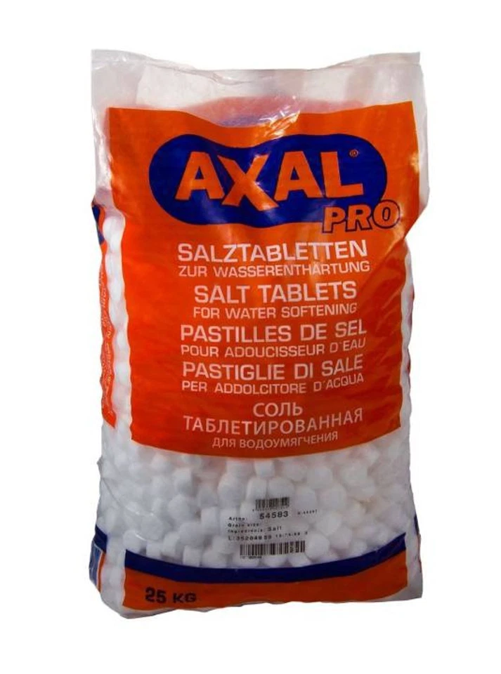 Axal Pro Regeneriersalz 25 kg Salztabletten für Enthärtungsanlagen