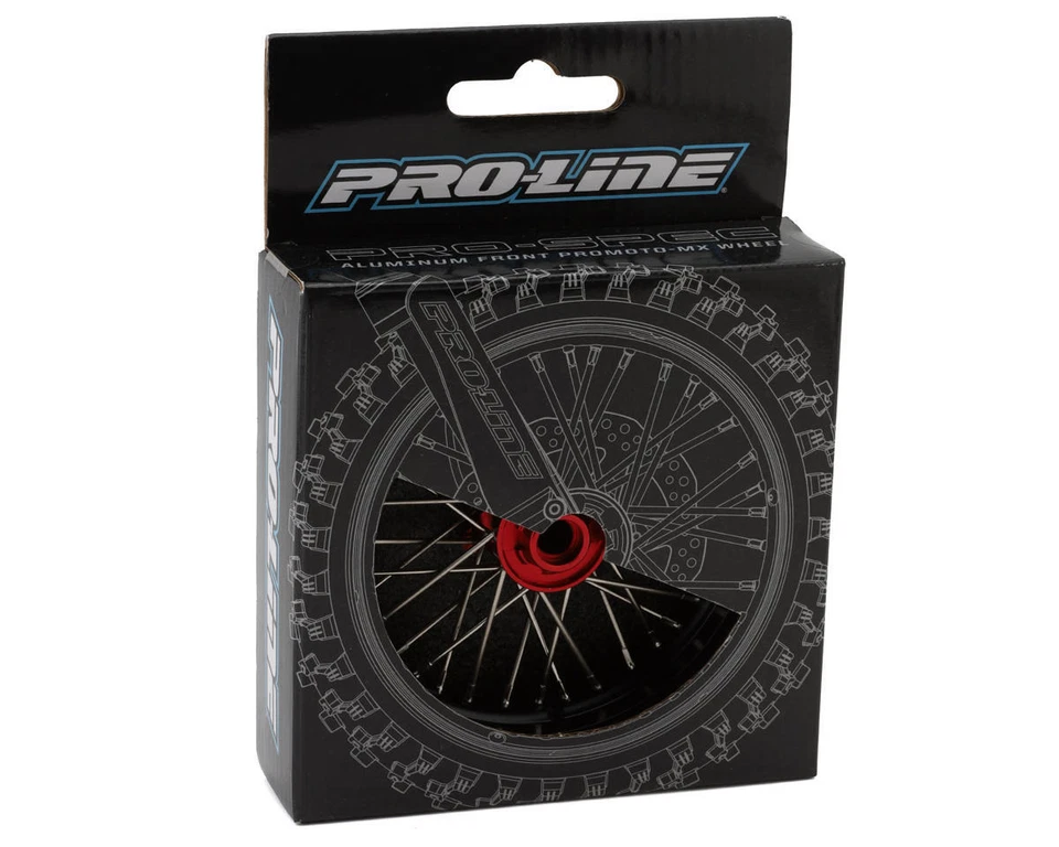Pro-Line Promoto-MX Pro-Spec Aluminum V2 Bead Pre-Assembled Front Wheel - Image 4 of 4