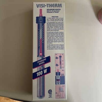 Aquarium Systems Visi Therm Submersible Aquarium Heater 100W | eBay