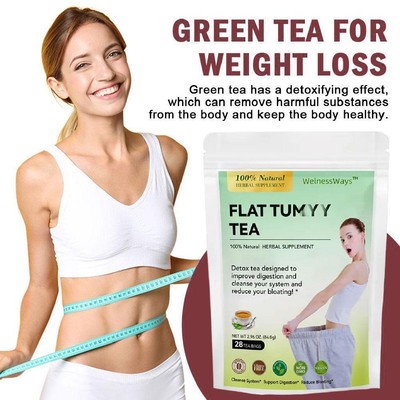 28pcs Detox Burn Tummy Tea Chinese Herbal Slimming Flat Belly Tea DE