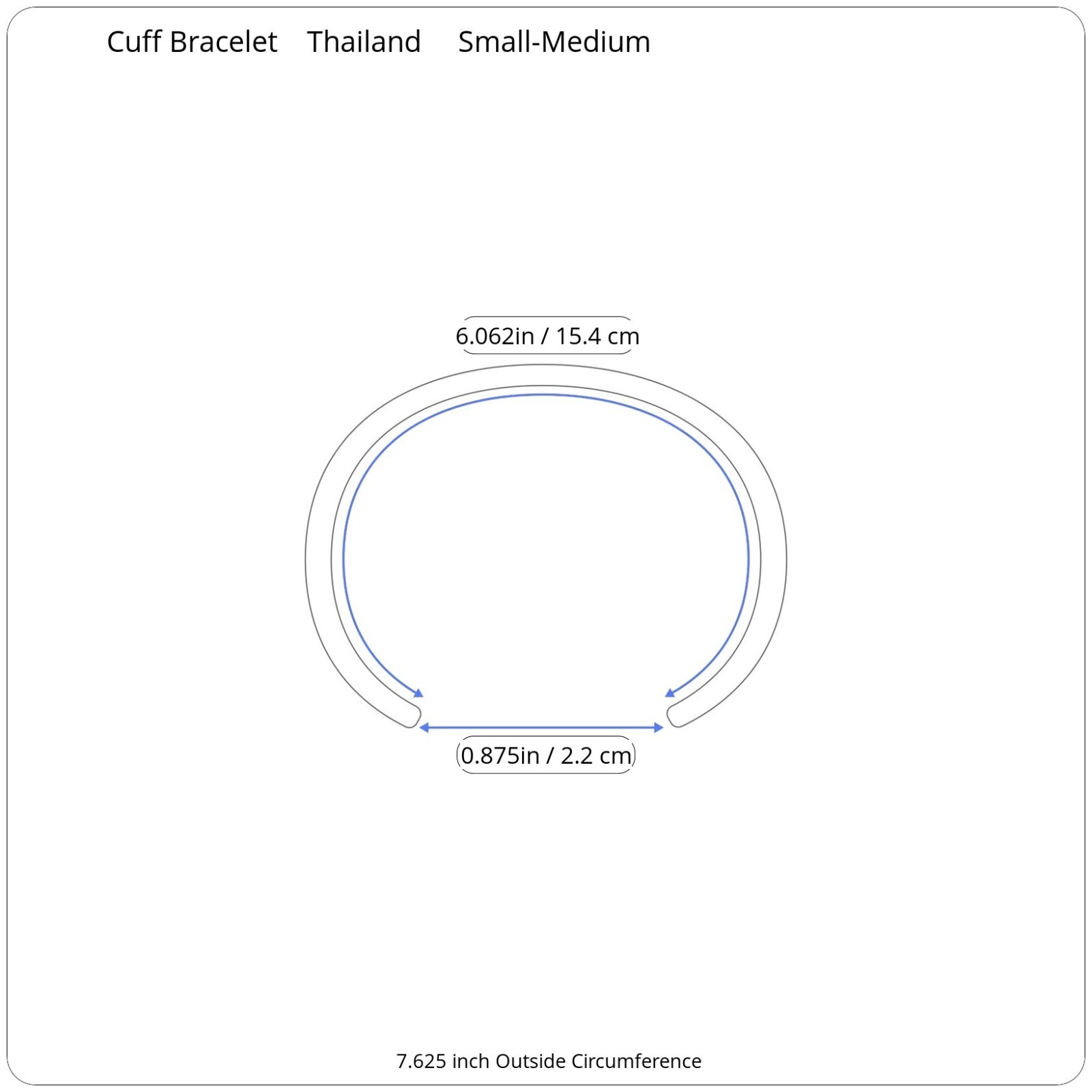 Engraved Metal Cuff Bangle Bracelet From Thailand… - image 4